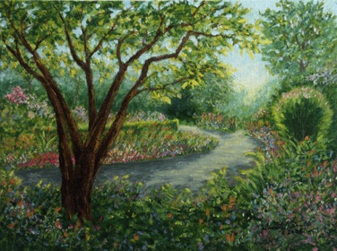 Conservatory Garden
9" x 12"
oil on linen board
©2008
$400*